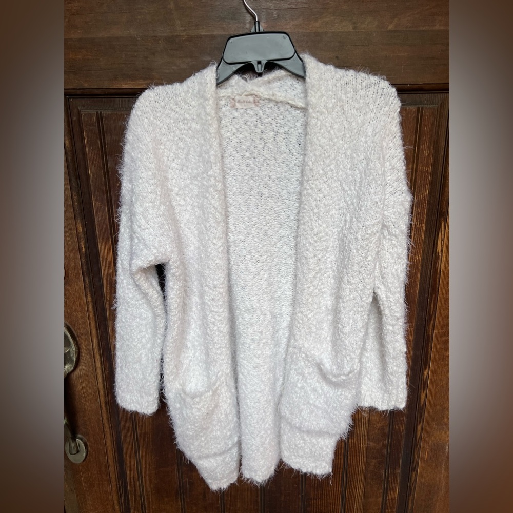 Altar’d State Ivory Popcorn Cardigan, size S, GUC